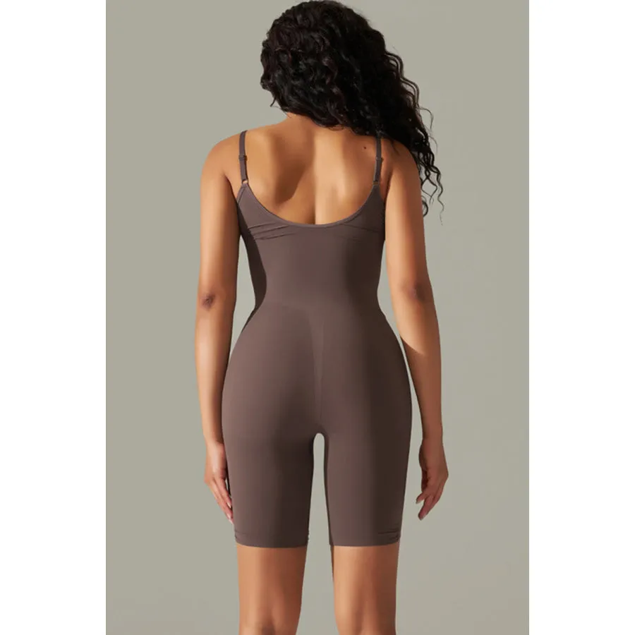 Spaghetti Strap Active Romper