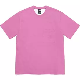 Supreme/ The North Face Pigment Printed Pocket Tee (Pink)