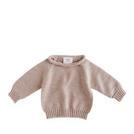 SWEATER GEORGETTE SAND