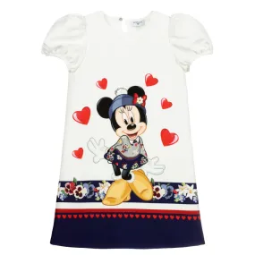 Teen Ivory Disney Shift Dress