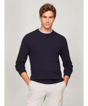 Tommy Hilfiger Men's Fine Gauge Merino Wool Sweater