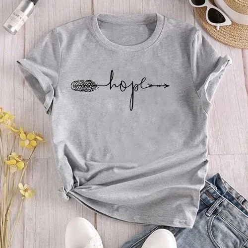 Unisex T-shirt Short Sleeve T-shirts Printing Casual Letter Lines