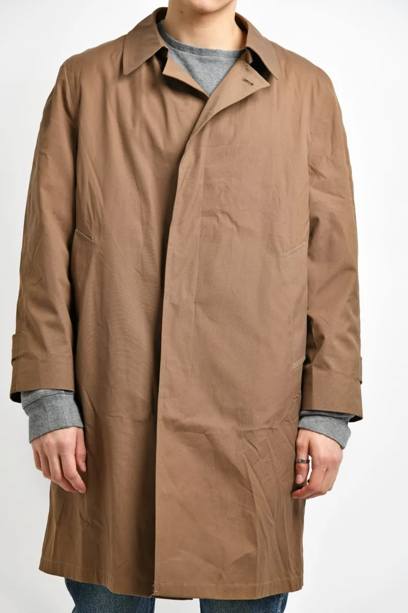 Vintage trench coat brown mens