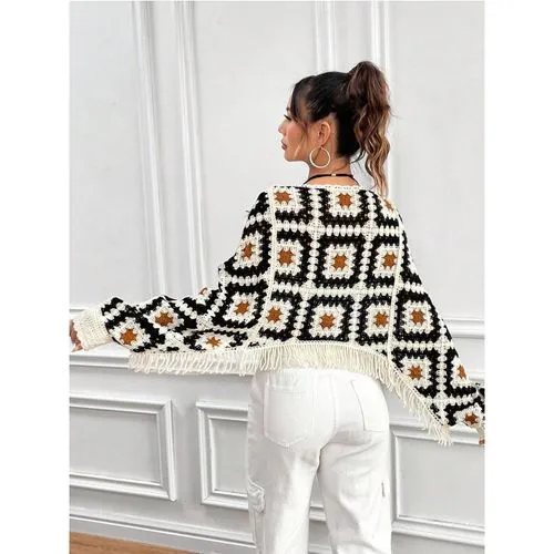 Women's Long Sleeve Sweaters & Cardigans Vintage Style Printing