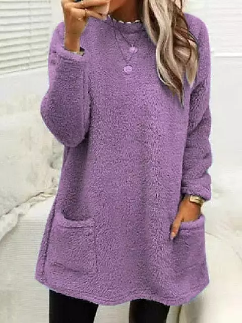 Women's Lightweight Ethnic Print Sweatshirt Pullover